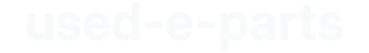 Used-E-Parts Logo White